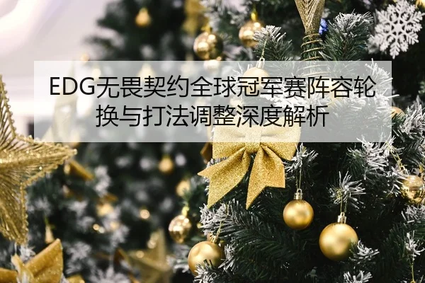 EDG无畏契约全球冠军赛阵容轮换与打法调整深度解析